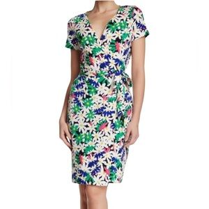 Diane Von Furstenberg Julian Floral Wrap Dress
